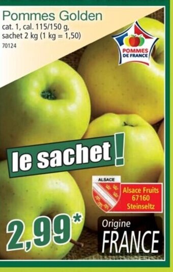 Norma Pommes Golden offre