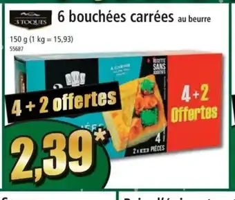 Norma 6 Bouchees Carrees offre