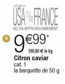 Cora x Carrefour Citrons offre