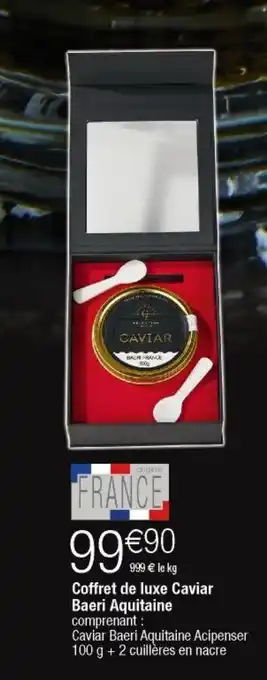 Cora x Carrefour Caviar offre