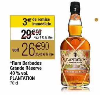Cora x Carrefour Rhum offre