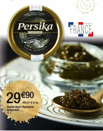 Cora x Carrefour Caviar offre