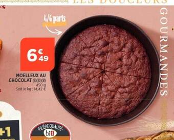 Maximarché Moelleux au chocolat offre