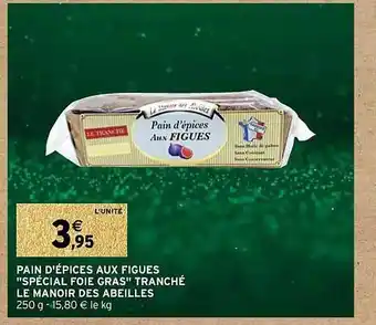 Pain d'épices aux figues
