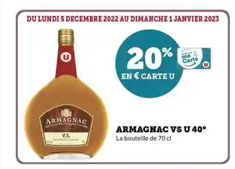 Armagnac vs u 40°