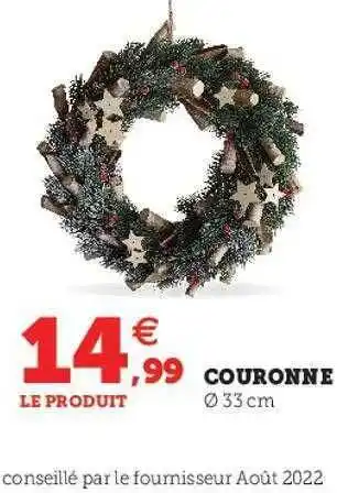 Super U Couronne offre