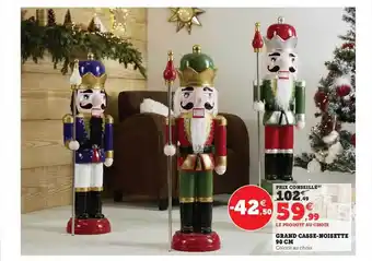 Super U Grand casse-noisette 90 cm offre