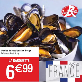 Cora x Carrefour Moules de bouchot label rouge offre