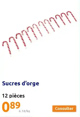 Action Sucres d'orge offre