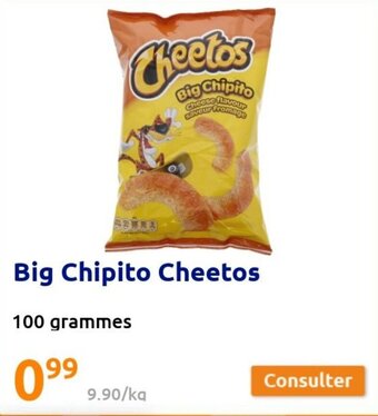Action Big chipito cheetos offre