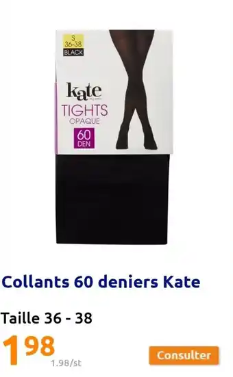 Collants 60 deniers kate