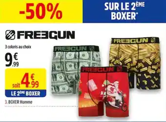 Intersport Boxer homme offre