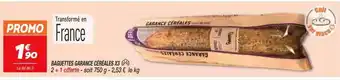 Netto Baguettes garance céréales x3 offre
