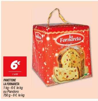Netto Panettone la fornareta offre