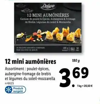 Lidl 12 mini aumônières offre