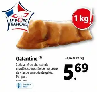 Lidl Galantine offre