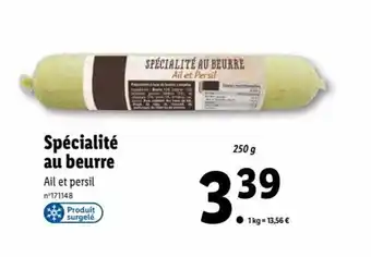 Lidl Spécialité au beurre offre