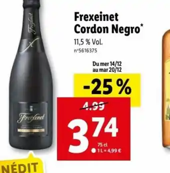 Frexeinet cordon negro