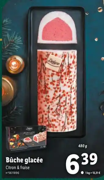 Lidl Bûche Glacée offre