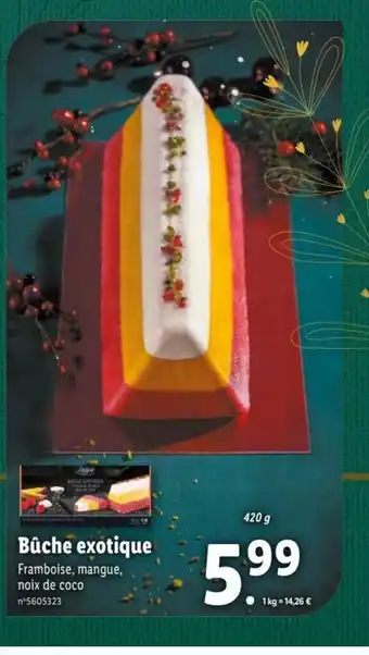 Buche Exotique