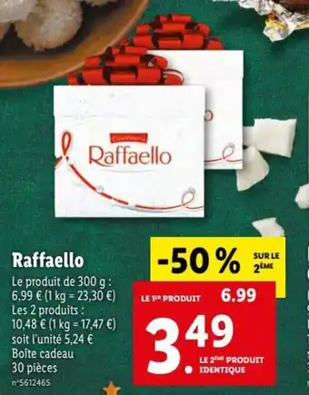 Lidl Raffaello offre