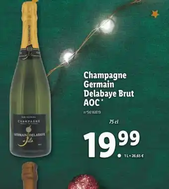 Champagne Germain Delabaye Brut AOC