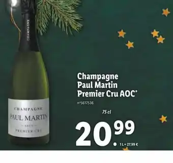 Champagne Paul Martin Premier Cru AOC