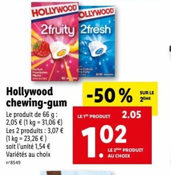 Hollywood chewing-Gum