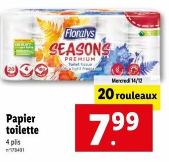 Lidl Papier Toilette offre