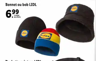 Lidl Bonnet ou Bob Lidl offre