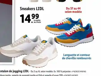 Lidl Sneakers Lidl offre