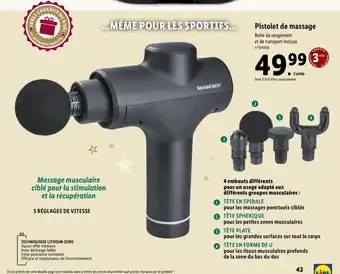 Pistolet de Massage