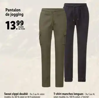 Lidl Pantalon de Jogging offre