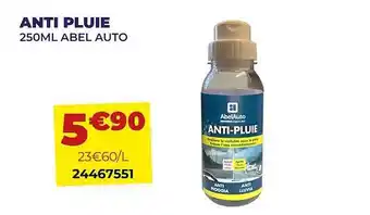 Carter-Cash Anti pluie offre