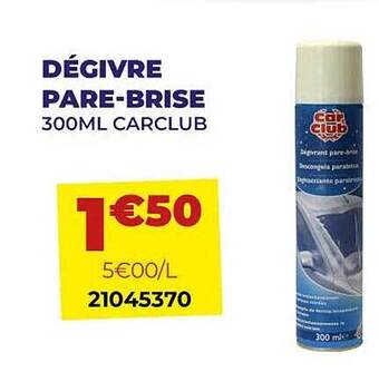 Carter-Cash Dégivre pare-brise offre