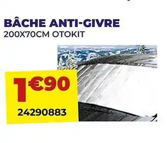 Carter-Cash Bâche anti-givre offre