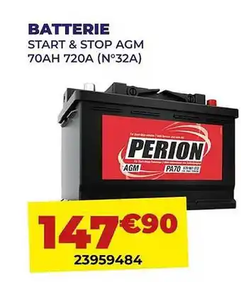 Carter-Cash Batterie perion offre