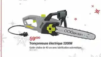 Oogarden Tronçonneuse électrique 2200w offre