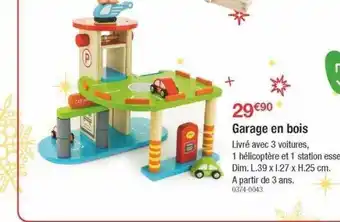 Garage en bois