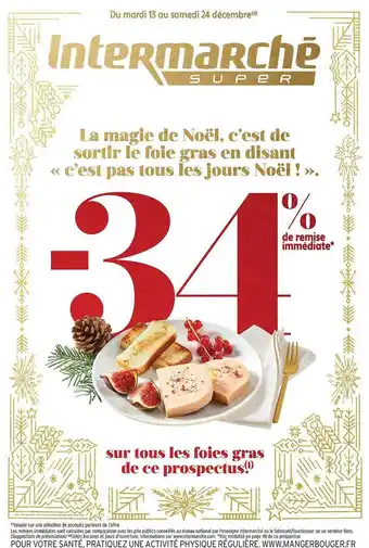 Intermarché Les foies gras offre
