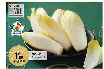 Intermarché Endive offre
