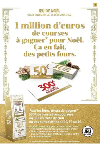Intermarché Jeu de noël offre