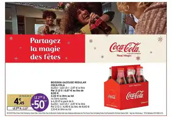 Intermarché Boisson gazeuse regular coca-cola offre