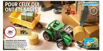 Intermarché Tracteur avec remorque offre