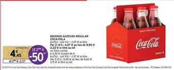 Intermarché Express Boisson gazeuse regular coca-cola offre