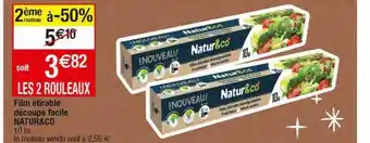 Film étirable découpe facile natur & co