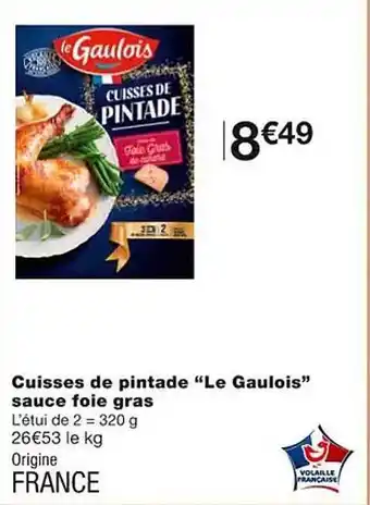 Cuisses de pintade