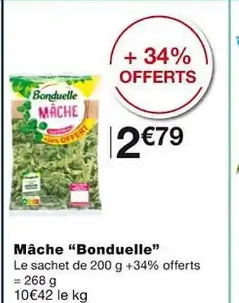 Monoprix Mâche offre