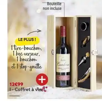 Gifi Coffret à vin offre
