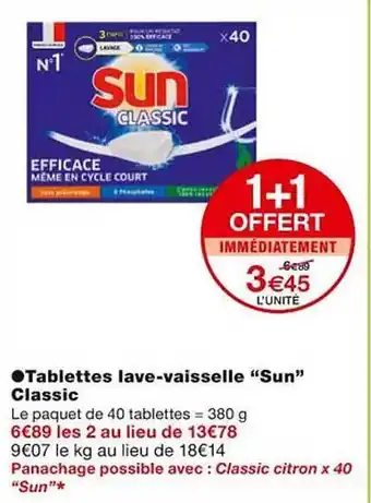 Monoprix Tablettes lave-vaisselle offre